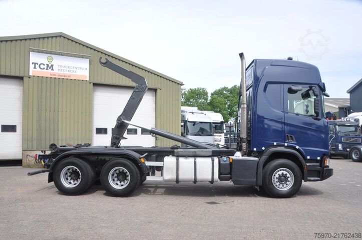 System med krogarm Scania R450 XT 6X4 2018 RETARDER HAAKARM