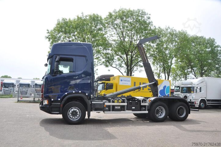 System med krogarm Scania R450 XT 6X4 2018 RETARDER HAAKARM