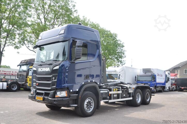 System med krogarm Scania R450 XT 6X4 2018 RETARDER HAAKARM