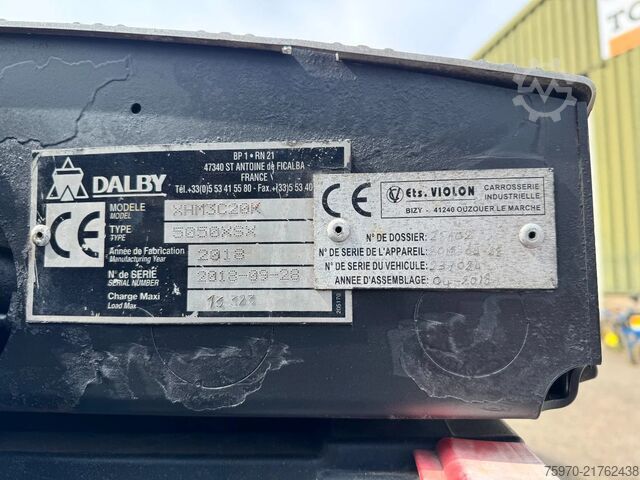 Haakarmsysteem Scania R450 XT 6X4 2018 RETARDER HAAKARM