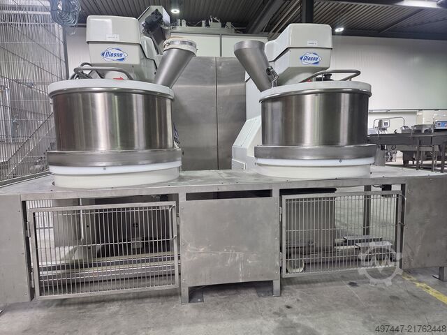Spiralmixer 2x Diosna SP160E Diosna SP160E
