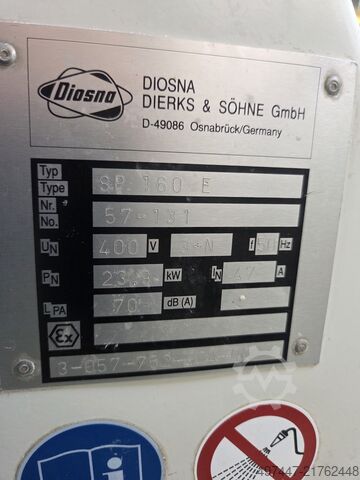 Spiralmixer 2x Diosna SP160E Diosna SP160E