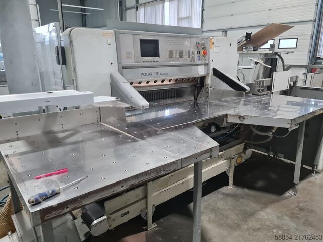 μηχάνημα κοπής χαρτιού Polar 115 ED-AT