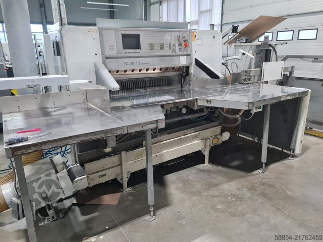 μηχάνημα κοπής χαρτιού Polar 115 ED-AT