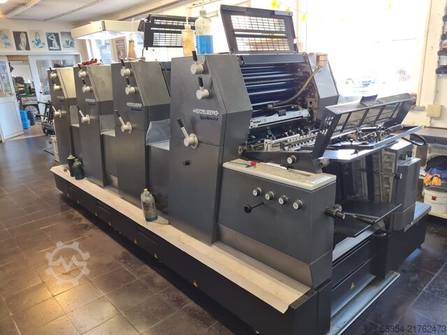 μηχανή εκτύπωσης όφσετ Heidelberg GTO 52-4-P3