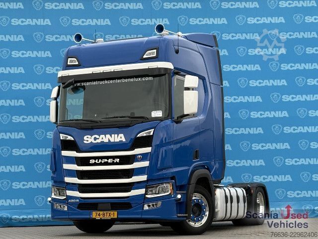 Standart çekici ünitesi Scania R 420 A4x2LA DIFF-L RETARDER PARK AIRCO VECTO 3