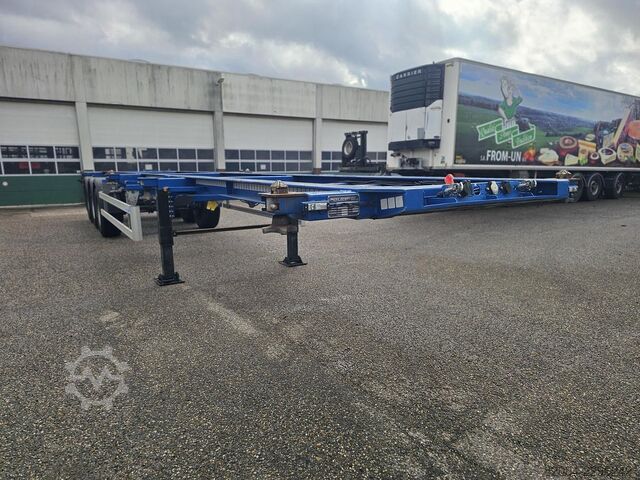 Kontejnerski transport MENKE JANZEN 40 FOOT STRAIGHT / 2 X 20/30 FOOT./ BPW DRUM / ...
