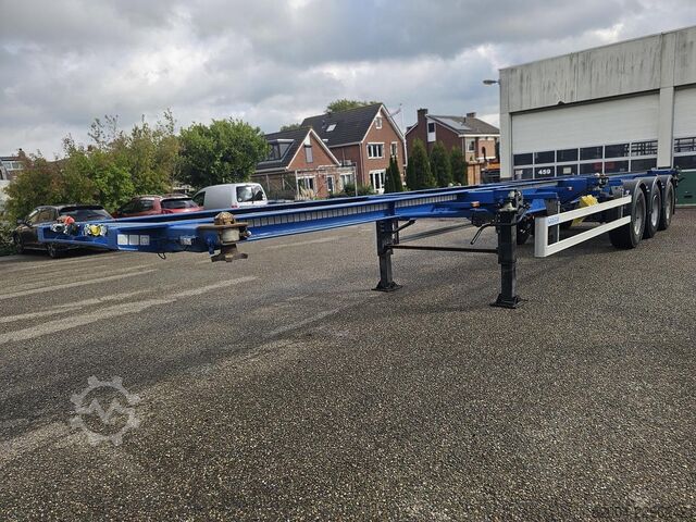 Kontejnerski transport MENKE JANZEN 40 FOOT STRAIGHT / 2 X 20/30 FOOT./ BPW DRUM / ...