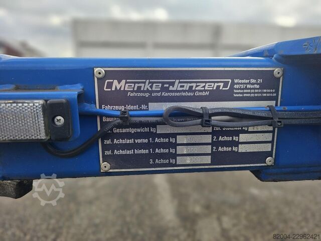 Kontejnerski transport MENKE JANZEN 40 FOOT STRAIGHT / 2 X 20/30 FOOT./ BPW DRUM / ...