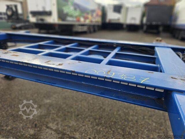 Kontejnerski transport MENKE JANZEN 40 FOOT STRAIGHT / 2 X 20/30 FOOT./ BPW DRUM / ...