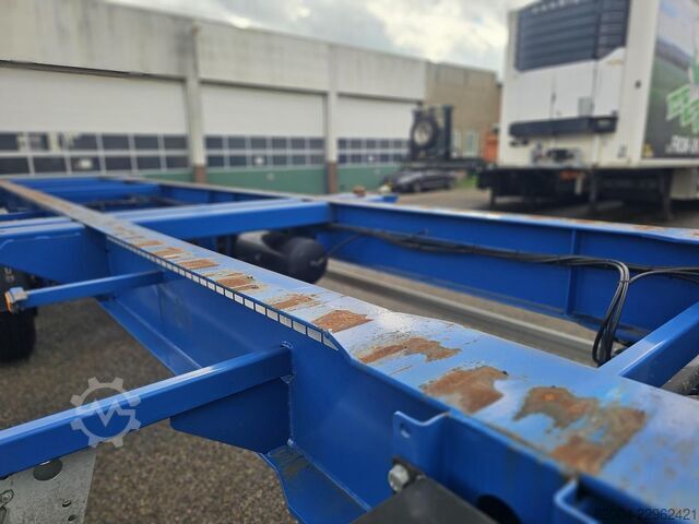 Kontejnerski transport MENKE JANZEN 40 FOOT STRAIGHT / 2 X 20/30 FOOT./ BPW DRUM / ...