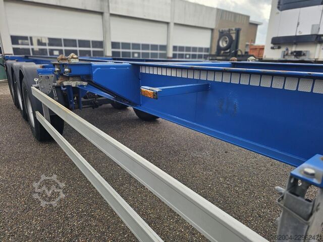 Kontejnerski transport MENKE JANZEN 40 FOOT STRAIGHT / 2 X 20/30 FOOT./ BPW DRUM / ...
