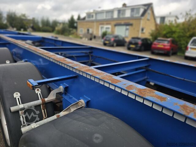 Kontejnerski transport MENKE JANZEN 40 FOOT STRAIGHT / 2 X 20/30 FOOT./ BPW DRUM / ...