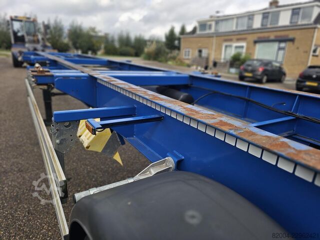 Kontejnerski transport MENKE JANZEN 40 FOOT STRAIGHT / 2 X 20/30 FOOT./ BPW DRUM / ...