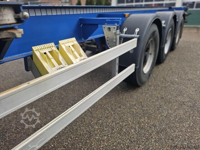 Kontejnerski transport MENKE JANZEN 40 FOOT STRAIGHT / 2 X 20/30 FOOT./ BPW DRUM / ...