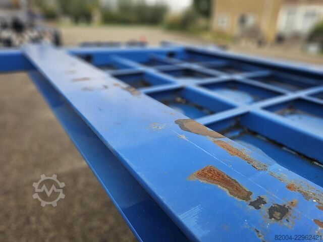 Kontejnerski transport MENKE JANZEN 40 FOOT STRAIGHT / 2 X 20/30 FOOT./ BPW DRUM / ...