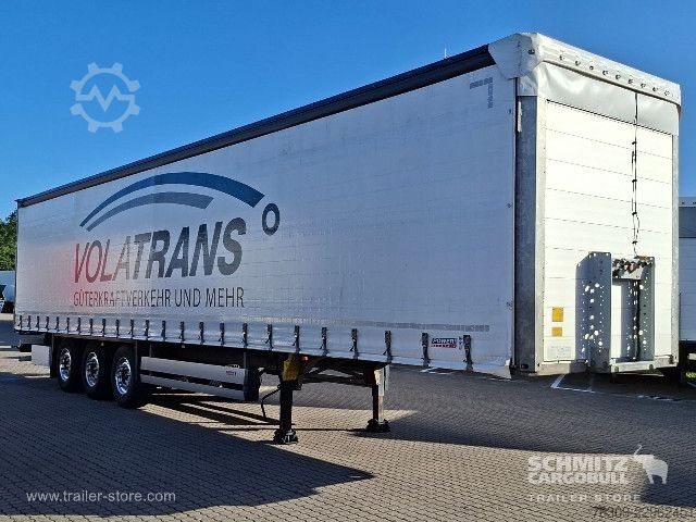 Open oplegger met zeil Schmitz Cargobull Curtainsider Standard Getränke