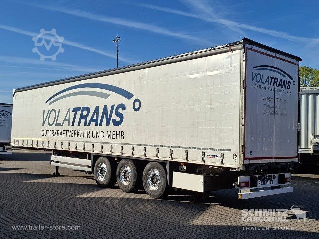 Open oplegger met zeil Schmitz Cargobull Curtainsider Standard Getränke