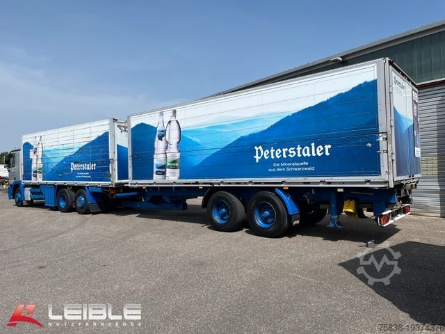 Drankentrailer KEPPLER Keppler Getränke *Schwenkwand *Stapleraufnahme