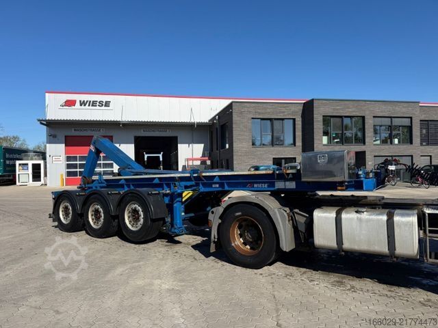 Semi-remorque à carrosserie interchangeable  Wiese 3-Achs Abrollkipper Auflieger WAK 3-30 S
