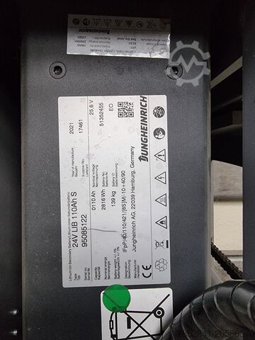 Kamioni sa paletama HOCHHUBWAGEN JUNGHEINRICH EJC 110 Li-Ion