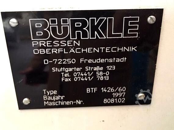 Placeholder Bürkle BTF 1426/60