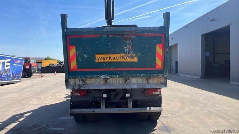 Tipper med kran Scania G 380 (EURO 5 / BIG HUB / STEEL SUSP. / HMF 164...