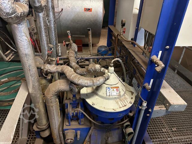 Kraftvärmeaggregat med eldningsolja och fett ABC 16VDZC-1000