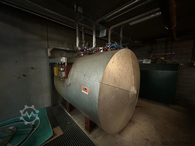 Kraftvärmeaggregat med eldningsolja och fett ABC 16VDZC-1000