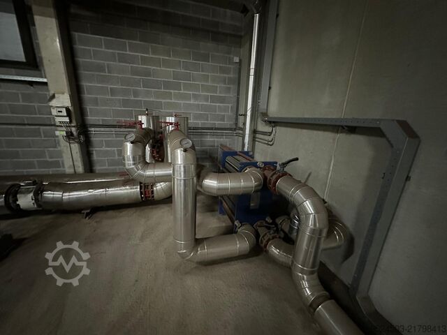 Kraftvärmeaggregat med eldningsolja och fett ABC 16VDZC-1000