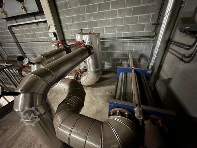 Kraftvärmeaggregat med eldningsolja och fett ABC 16VDZC-1000