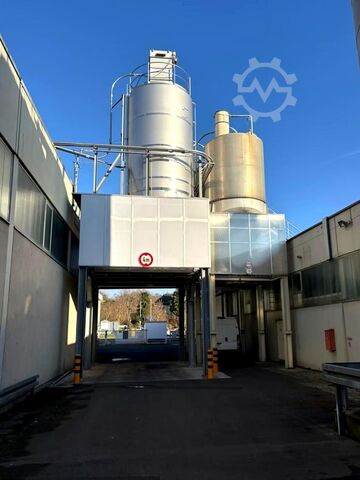 Sistema de carga de camiones con 2 silos exteriores Truck filling system with 2 external silos