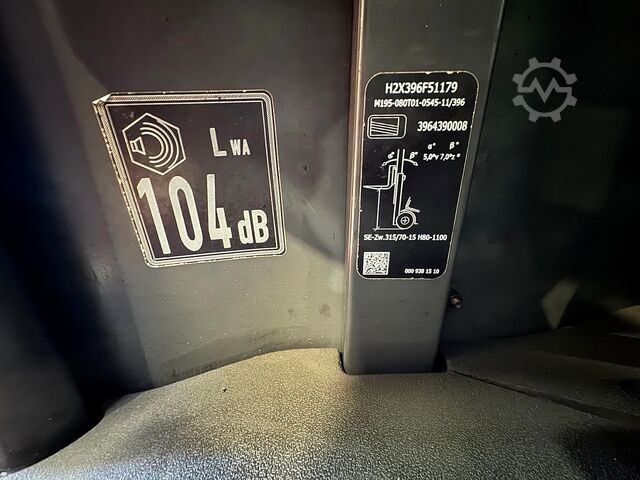 UVV 05/2027, 3. i 4. ventil, dizel, 12091 radnih sati Linde H 80D-02/1100