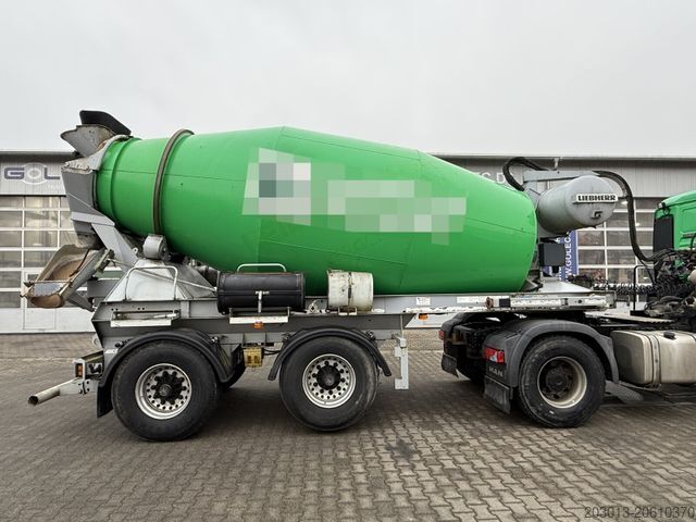 Concrete mixer truck Liebherr Betonmischer Concrete Auflieger 10 m³