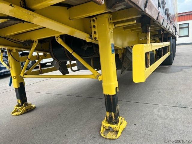 Ανοιχτό ημιρυμουλκούμενο με μουσαμά SCHWARZMÜLLER SPA 3E * . * LENK/LIFTACHSE * LUFTFEDERUNG*