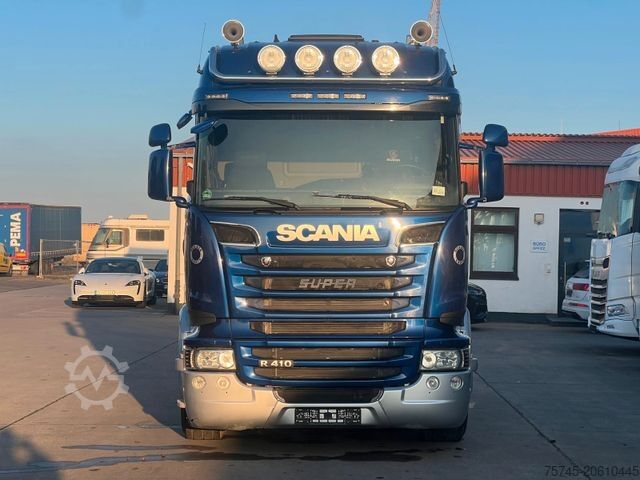 Τυπική μονάδα τράκτορα SCANIA R410 * KIPPHYDRAULIK * ALCOA * 2X TANK *RETARDER