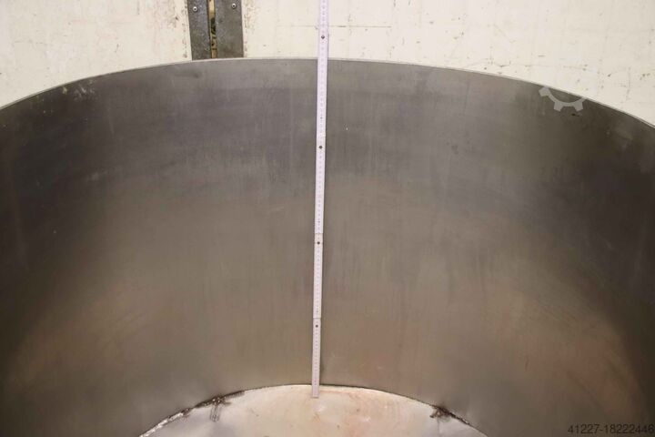 Behälter VA Edelstahl 540 Ltr fahrbar