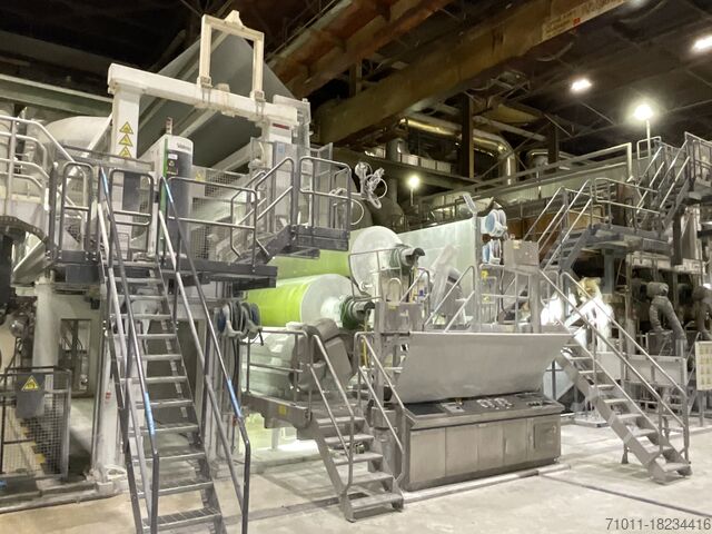 Paper Production Line 7500 mm Valmet / Beloit