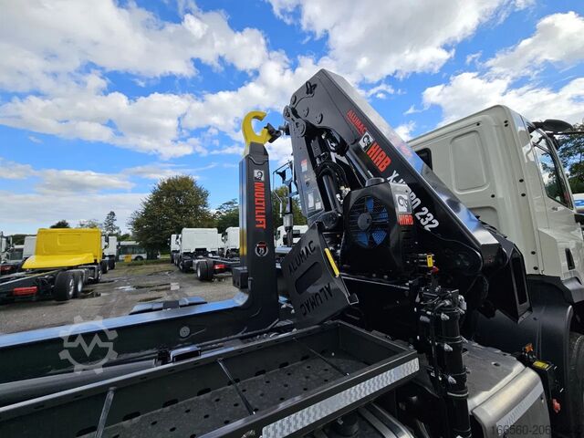 Containertransport (haakarmsysteem) DAF CF 450 FAW 8x4  + Container hook MULTILIFT 22T ...