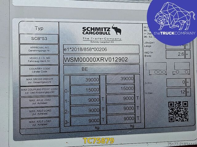 Transporte refrigerado/congelado Schmitz Cargobull 