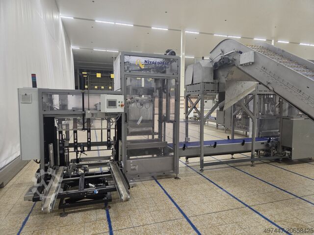 Linie automată de ambalare Niverplast Niverplast automatische verpakkings lijn