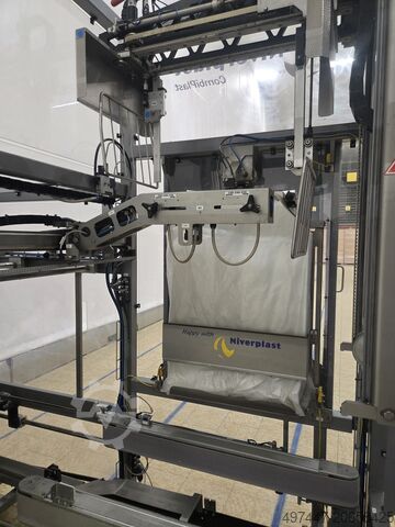 Linie automată de ambalare Niverplast Niverplast automatische verpakkings lijn