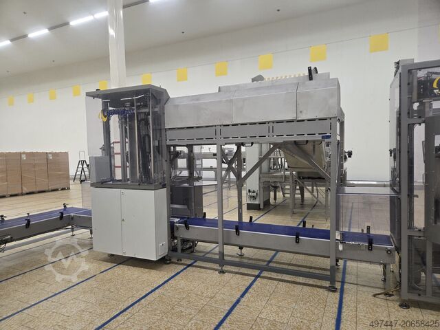 Linie automată de ambalare Niverplast Niverplast automatische verpakkings lijn