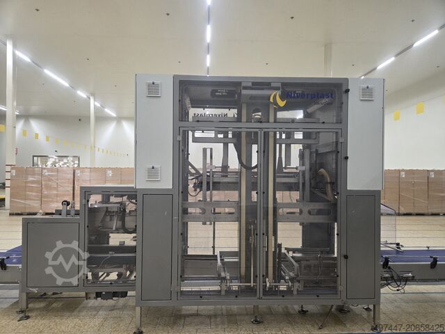 Linie automată de ambalare Niverplast Niverplast automatische verpakkings lijn