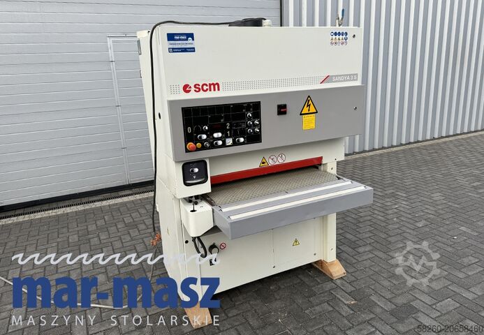Breitbandschleifmaschine, 2 Aggregate, 950 mm SCM SANDYA 3S