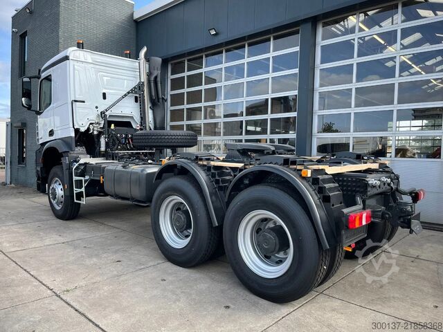 Heavy load Mercedes-Benz Arocs 4058 AS 6x6 Tractor Head 180T Push Pull E...