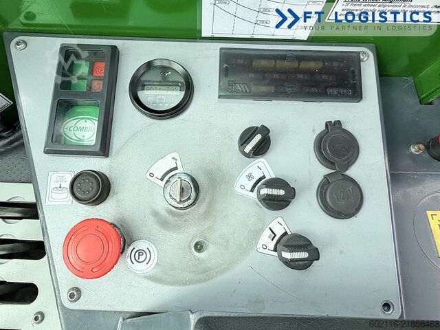 Stivuitor cu patru direcții Combilift C5000ET DUPLEX 4400 FREE-LIFT HEATING