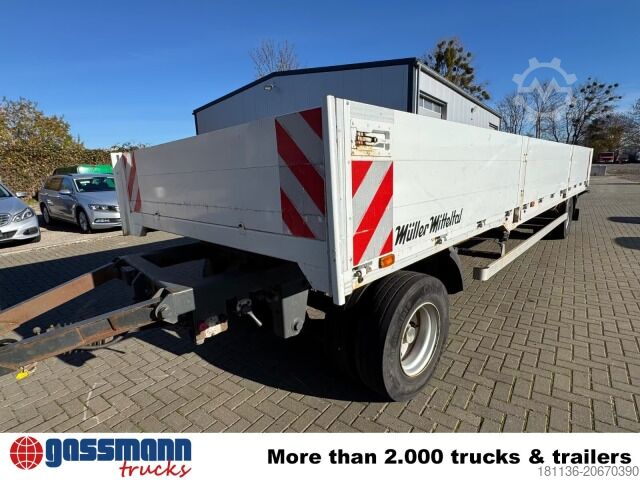 Otevřený přívěs s plachtou Müller-Mitteltal TP-BW 20,0, Twist-Lock