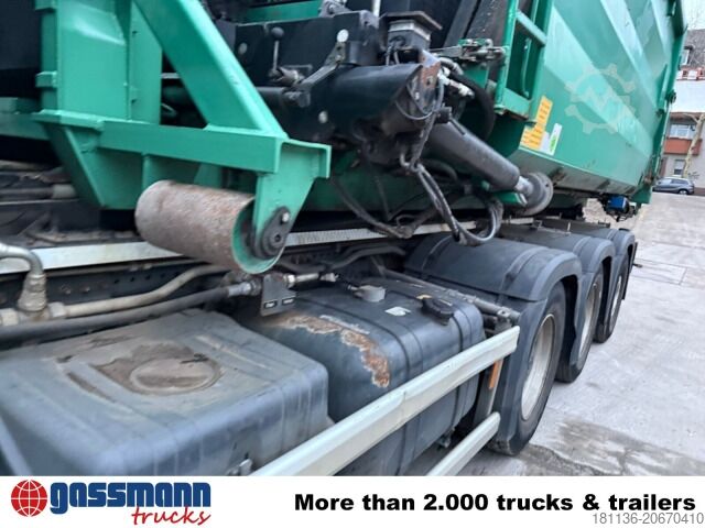 Hákový kontejner Abrollcontainer mit Kran Jonsered 1300RS83