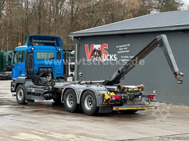 Kroghejselastbil MAN TGS 26.440 6x4 Blatt-/Luft Meiller-Abrollkipper